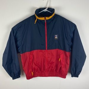 NBC Red and Blue Windbreaker Jacket